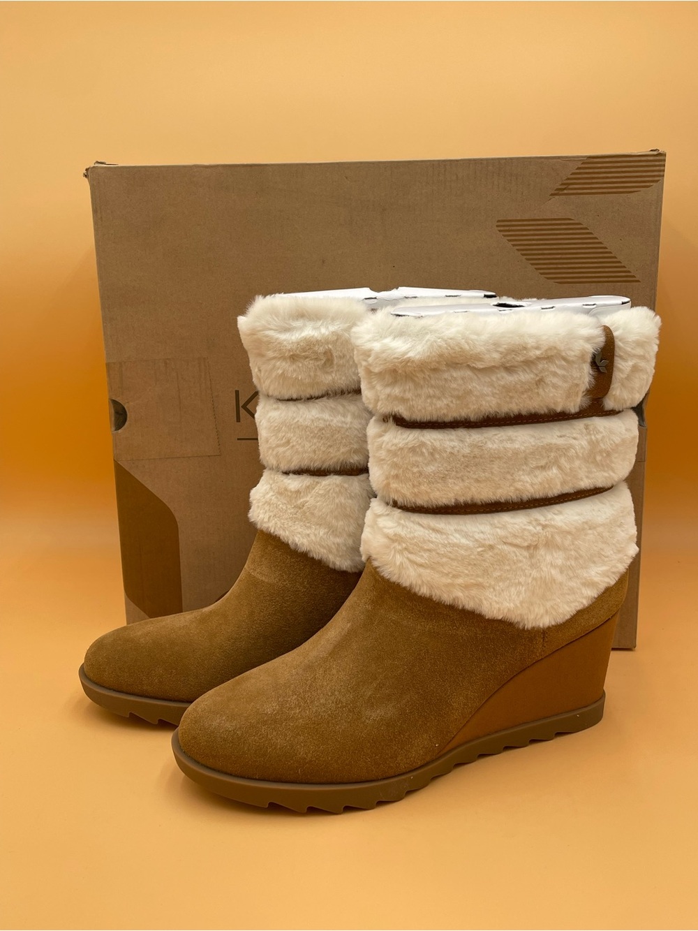 Size 12 Koolaburra By UGG Women Cardina Chestnut Boots 1132832